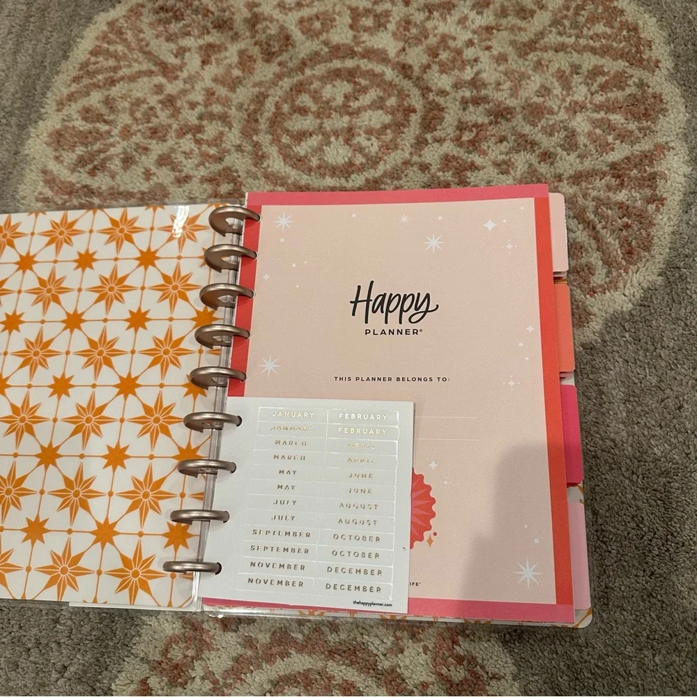 Happy Planner Vibrant Sunburst Design - Picture 3 of 7